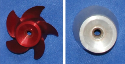 Figure 2. PBCF model and hub cap.