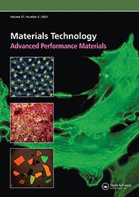 Cover image for Materials Technology, Volume 37, Issue 2, 2022