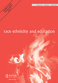 Cover image for Race Ethnicity and Education, Volume 26, Issue 3, 2023