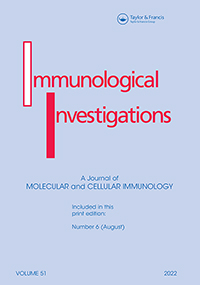 Cover image for Immunological Investigations, Volume 51, Issue 6, 2022