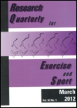 Cover image for Research Quarterly for Exercise and Sport, Volume 43, Issue 4, 1972
