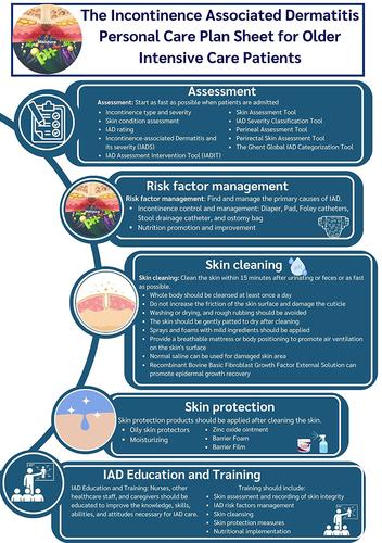 Figure 1 The Incontinence Associated Dermatitis Personal Care Plan Sheet among Older Intensive Care Patients.