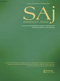 Cover image for Substance Abuse, Volume 39, Issue 3, 2018