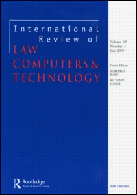 Cover image for International Review of Law, Computers & Technology, Volume 15, Issue 3, 2001