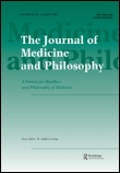 Cover image for Journal of Medicine and Philosophy, Volume 25, Issue 2, 2000