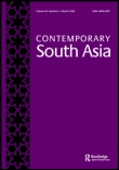 Cover image for Contemporary South Asia, Volume 21, Issue 1, 2013