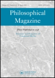 Cover image for Philosophical Magazine, Volume 88, Issue 9, 2008