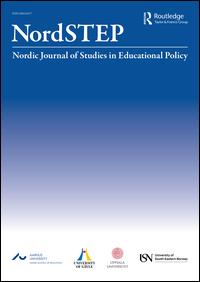 Cover image for Nordic Journal of Studies in Educational Policy, Volume 5, Issue 2, 2019
