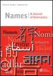 Cover image for Names, Volume 3, Issue 4, 1955