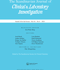 Cover image for Scandinavian Journal of Clinical and Laboratory Investigation, Volume 81, Issue 6, 2021
