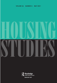 Cover image for Housing Studies, Volume 36, Issue 4, 2021