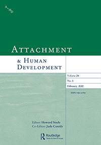 Cover image for Attachment & Human Development, Volume 24, Issue 1, 2022