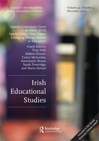 Cover image for Irish Educational Studies, Volume 42, Issue 4, 2023