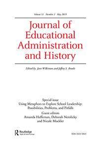 Cover image for Journal of Educational Administration and History, Volume 51, Issue 2, 2019