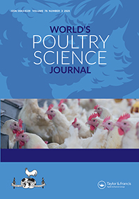 Cover image for World's Poultry Science Journal, Volume 76, Issue 3, 2020