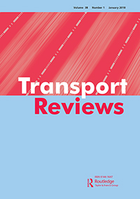 Cover image for Transport Reviews, Volume 38, Issue 1, 2018