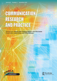 Cover image for Communication Research and Practice, Volume 2, Issue 4, 2016