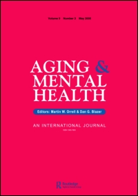 Cover image for Aging & Mental Health, Volume 21, Issue 8, 2017