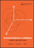 Cover image for Communications in Statistics - Theory and Methods, Volume 27, Issue 7, 1998