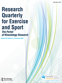 Cover image for Research Quarterly for Exercise and Sport, Volume 93, Issue 4, 2022