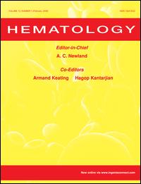 Cover image for Hematology, Volume 19, Issue 4, 2014