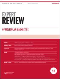 Cover image for Expert Review of Molecular Diagnostics, Volume 20, Issue 3, 2020