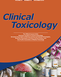 Cover image for Clinical Toxicology, Volume 57, Issue 12, 2019