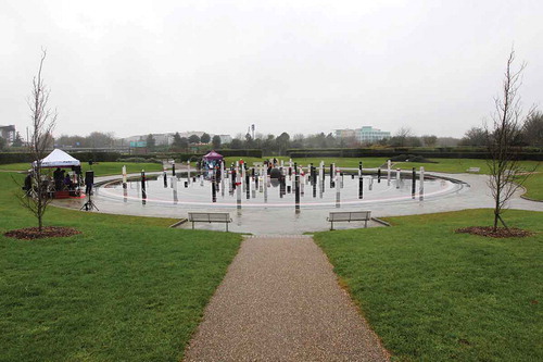 Figure 3. Milton Keynes: features in a park connected to the redway system (Photo courtesy of The Parks Trust, Milton Keynes)