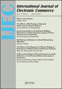 Cover image for International Journal of Electronic Commerce, Volume 21, Issue 1, 2017