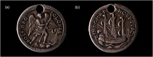Figure 9 (A and B) King Henry IX touch-piece(Aberdeen Archives, Gallery and Museums)