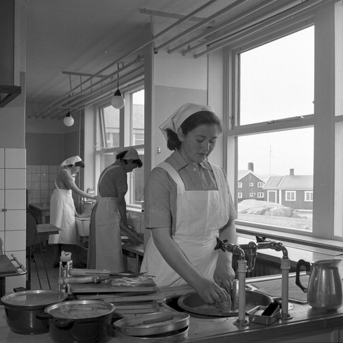 Figure 15: Aasiaat, Greenland, 1956 (Jette Bang photo / Danish Arctic Institute).