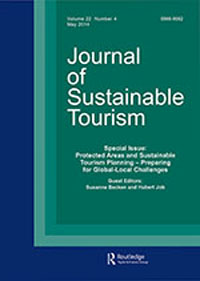 Cover image for Journal of Sustainable Tourism, Volume 22, Issue 4, 2014