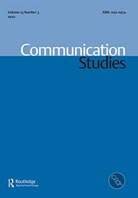 Cover image for Communication Studies, Volume 73, Issue 3, 2022