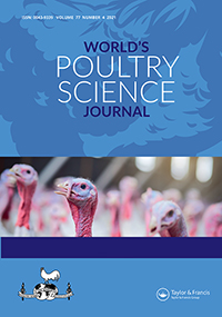 Cover image for World's Poultry Science Journal, Volume 77, Issue 4, 2021