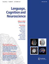 Cover image for Language, Cognition and Neuroscience, Volume 32, Issue 8, 2017