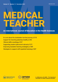 Cover image for Medical Teacher, Volume 45, Issue 12, 2023