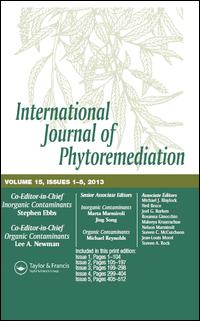Cover image for International Journal of Phytoremediation, Volume 19, Issue 5, 2017