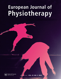 Cover image for European Journal of Physiotherapy, Volume 25, Issue 2, 2023