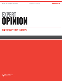 Cover image for Expert Opinion on Therapeutic Targets