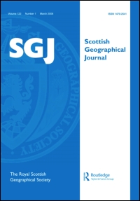 Cover image for Scottish Geographical Journal, Volume 120, Issue 3, 2004