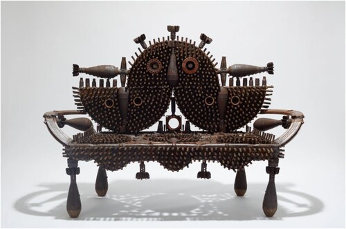 Figure 4. Gonçalo Mabunda (Maputo, 1975) The Throne of the Living. Source: Image courtesy of Jack Bell Gallery (copyright and with permission of the artist).