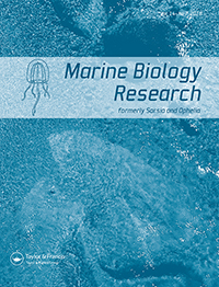 Cover image for Marine Biology Research, Volume 14, Issue 7, 2018