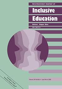 Cover image for International Journal of Inclusive Education, Volume 24, Issue 4, 2020