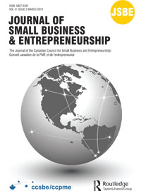 Cover image for Journal of Small Business & Entrepreneurship, Volume 31, Issue 2, 2019