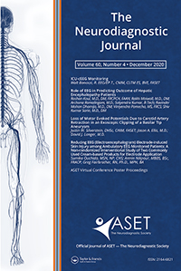 Cover image for The Neurodiagnostic Journal, Volume 60, Issue 4, 2020