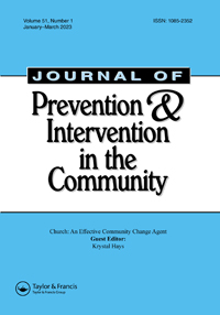 Cover image for Journal of Prevention & Intervention in the Community, Volume 51, Issue 1, 2023