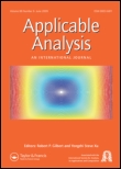 Cover image for Applicable Analysis, Volume 94, Issue 1, 2015