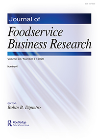 Cover image for Journal of Foodservice Business Research, Volume 23, Issue 6, 2020