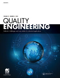 Cover image for Quality Engineering, Volume 35, Issue 4, 2023
