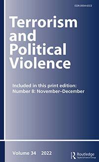 Cover image for Terrorism and Political Violence, Volume 34, Issue 8, 2022